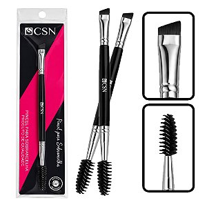 Cisne - Pincel Duplo Escova e Chanfrado CP48O