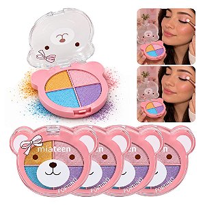 Mia Teen - Quarteto de Sombras Fofuxo MT608  - 06 Und
