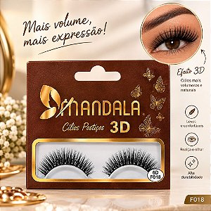 Mandala - Cílios postiços 3D MC018 F006