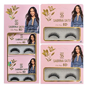 Sabrina Sato - Cílios Postiços 8D SP3423 F024 - 10 Und