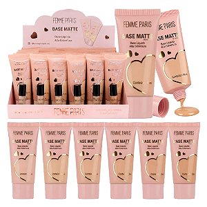 Femme - Base Matte Alta Cobertura FR162 - 24 Und