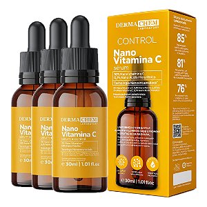 Dermachem - Serum Nano Vitamina C Uniformiza o Tom de Pele - 06 Und