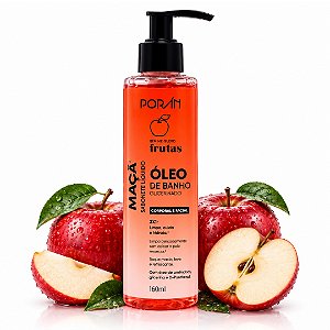 Poran - Sabonete Liquido Oleo de Banho Glicerinado Maçã PR0622