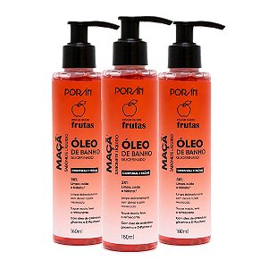 Poran - Sabonete Liquido Oleo de Banho Glicerinado Maçã PR0622 - 06 Und