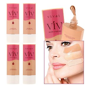 Vivai - Base Liquida Textura Leve Viv 1090  S1 - 04 UND