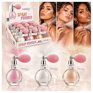 Febella - Iluminador em Po Spray Powder ILU50116 - 12 Und