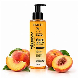 Poran - Sabonete Liquido Oleo de Banho Glicerinado Pêssego PR0618