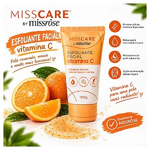 Miss Rose - Esfoliante Facial Vitamina C MR134