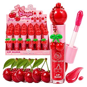 Toque Special - Lip Gloss Cereja Chaveiro - 24 und