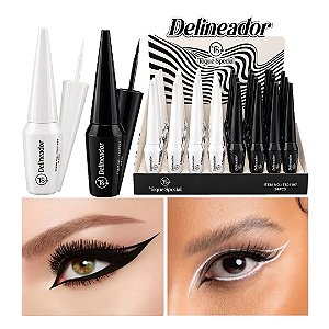 Toque Special - Delineador Liquido Preto e Branco TS01197 - 24 und