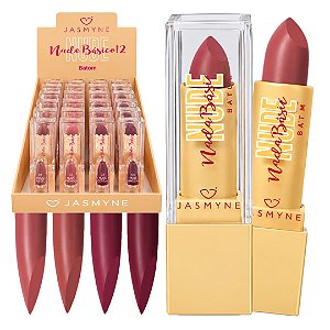 Jasmyne - Batom Nude Nada Basico JS01152 - 24 Und