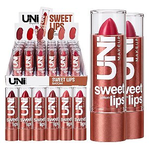 Uni Makeup - Batom Sweet Lips BA346 - 24Und