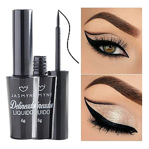 Jasmyne - Delineador Liquido Preto JS0103