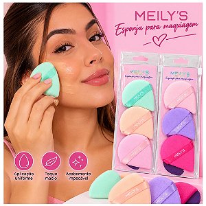 Meilys - Esponja Para Maquiagem MAC326 - 06  Und