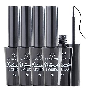Jasmyne - Delineador Liquido Preto JS0103 - 6 und
