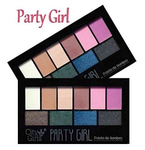 City Girls - Paleta de Sombras Party Girl CG119 - Cor B