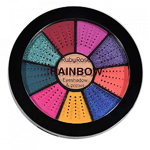 Ruby Rose - Paleta de Sombras + Primer Rainbow HB-9986-1 ( 12 Unidades )