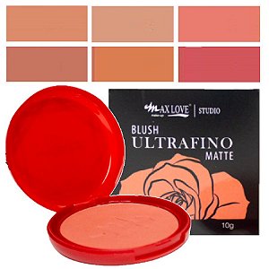 Max Love - Blush Matte a Prova Dagua 50 a 55 - 06 Unid