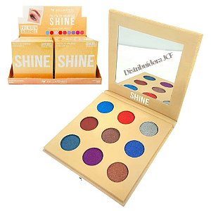 Bella Femme - Paleta de Sombras Shine Premium Collection ( 12 Unidades )