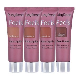 Ruby Rose - Nova Base Feels HB8053-4 ( 4 Unidades )