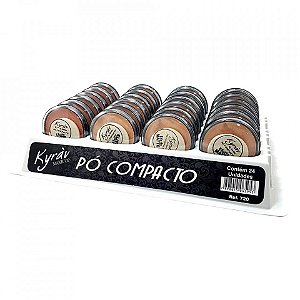 Kyrav - Pó COmpacto Matte Cores Claras 134 ( 12 Unidades )