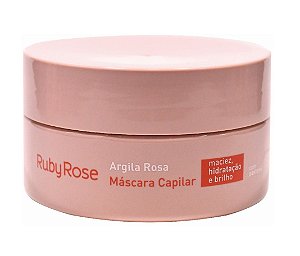Ruby Rose - Mascara Capilar Argila Rosa  HB802 - Kit com 4 Unidades 