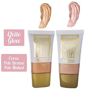 Mahav - Base Iluminadora Skin Glow - kIT com 2 ( 1 de cada cor )