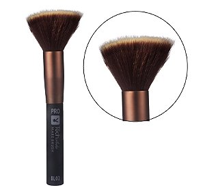 PIncel Duo Fiber para Pó e Blush Playboy HB94607 ( BL02 )