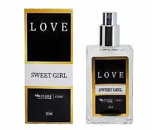 Max Love - Perfume Love Sweet Girl - Display com 21 Unid e Prov