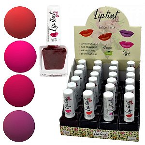 Gloss Hair - Lip Tint Gel Vegano Display com 24 Unidades