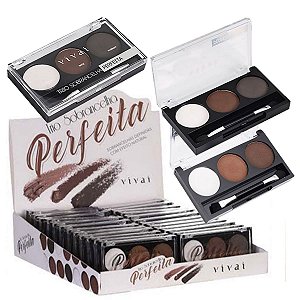 Vivai - TRIO DE SOMBRAS DE SOBRANCELHA 2178 - BOX C / 24 UNID