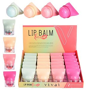 Vivai - Lip Balm Kiss  3087 - DIsplay com 24 Unidades