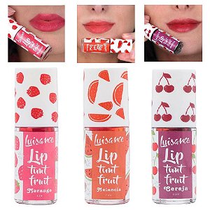 Luisance - Lip Tint Fruit  L1088 - Kit com 3 Unidades ( 1 de cada )