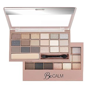 Ruby Rose - Paleta de SOmbras   Be Calm HB9228 - Kit C/6 Unidades