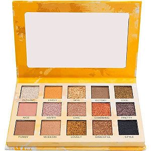 Paleta de Sombras Spotlight Gold Luisance L2037 - Display C/ 12 unid