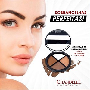 Chandelle - Quarteto para Sobrancelhas  12 Unidades