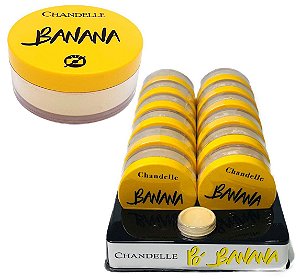 Chandelle - Pó Banana  - Display C/ 12uni e Prov