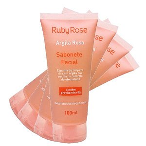 Ruby Rose - Sabonete Liquido Argila Rosa   HB324 - Unitario
