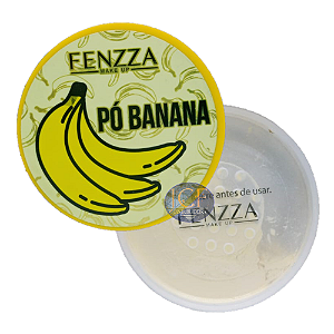 Fenzza - Pó Facial Banana Efeito Translúcido  FZ34008 - Unitario