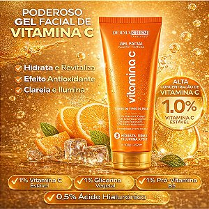Dermachem - Gel Facial Vitamina C Extrato de Laranja 5738
