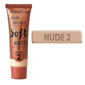 Ruby Rose - Base Soft Matte  Nude 2 - Unitario
