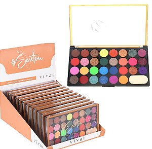 Vivai - Paleta de Sombras Sextou 4029 - Display C/12 Unid