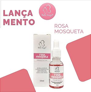 Belle Angel - SERUM FACIAL ROSA MOSQUETA COLÁGENO E ELASTINA I028 - Unitario