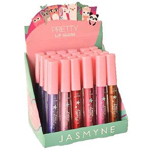 Jasmyne - Lip Gloss Pretty  JSJ1601 - Display C/ 24 Unid