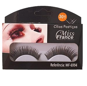 Miss France - Cilios Postiços  MF6994 (301) - Display C/ 10 pares