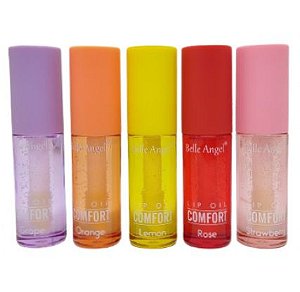 Belle Angel - HIDRATANTE LABIAL LIP OIL CONFORT  B106 - Kit C/ 5 Unid