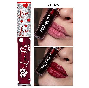 Mahav - Lip Tint Love Me  4 Tons 5 ML  - Cereja
