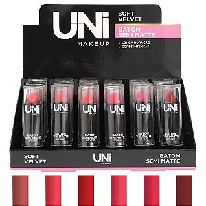 Quarteto de Blush Collection Uni Make Up - Display C/ 24 Unid -  Distribuidora JCF - Fornecedor de Maquiagem em Atacado, Cosméticos em  Atacado, Distribuidora Ruby Rose Atacado