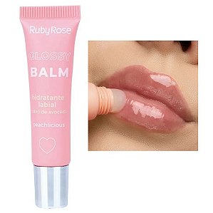 Ruby Rose - Glossy Balm Antioxidante   HB8222 - Peachlicious