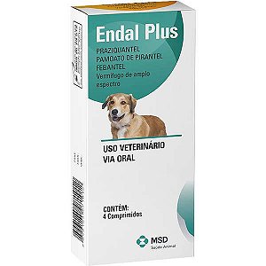 Endal Plus Vermífugo MSD Saúde Animal